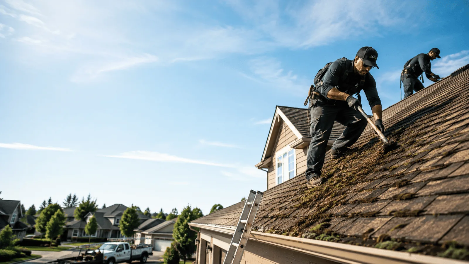 Roof Moss Removal in Round Lake, MN near me